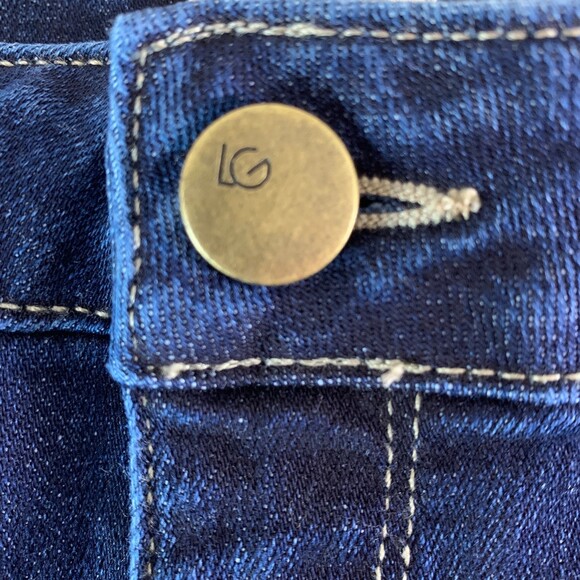 LOGO lori goldstein mid rise skinny jeans size 12 - Picture 7 of 10